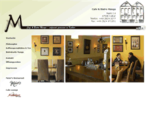 Tablet Screenshot of cafe-mango.de